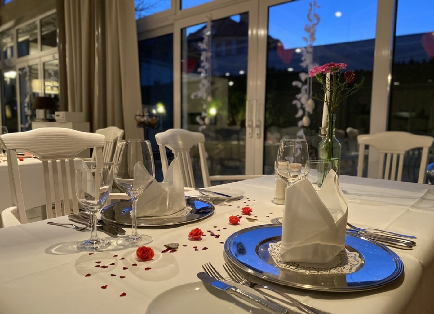Restaurant im Hotel Rößle in Dettingen – Ort des gemeinsamen Abendessens der KI-Werkstatt
